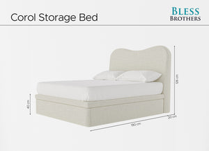 Corol Storage Bed