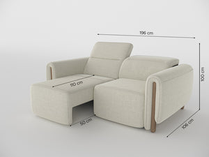Sansa Recliner Two Seater Sofa