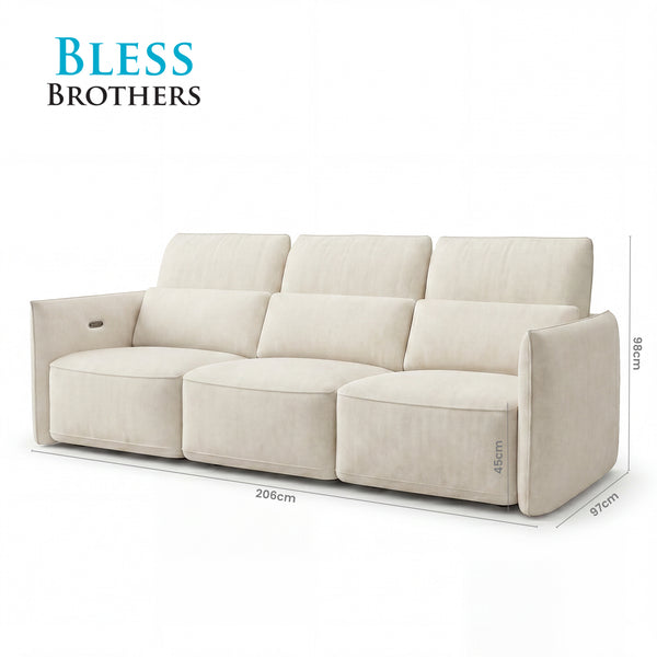 Jacob Recliner 3 Seater Sofa