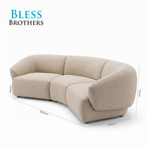 Katherine Curved Sofa