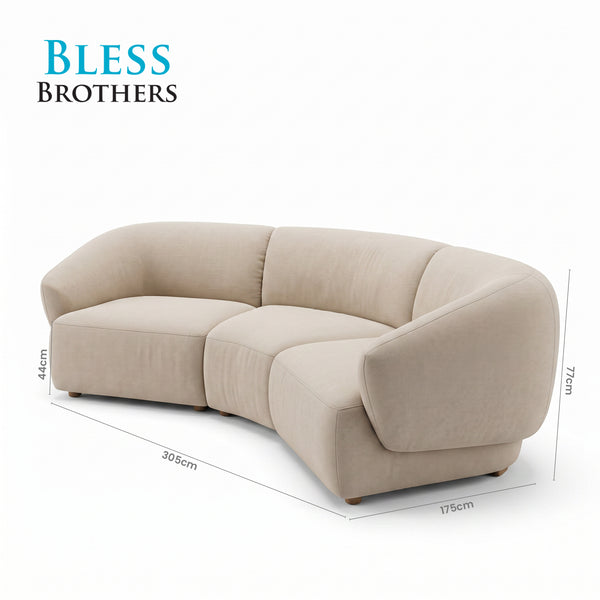 Katherine Curved Sofa