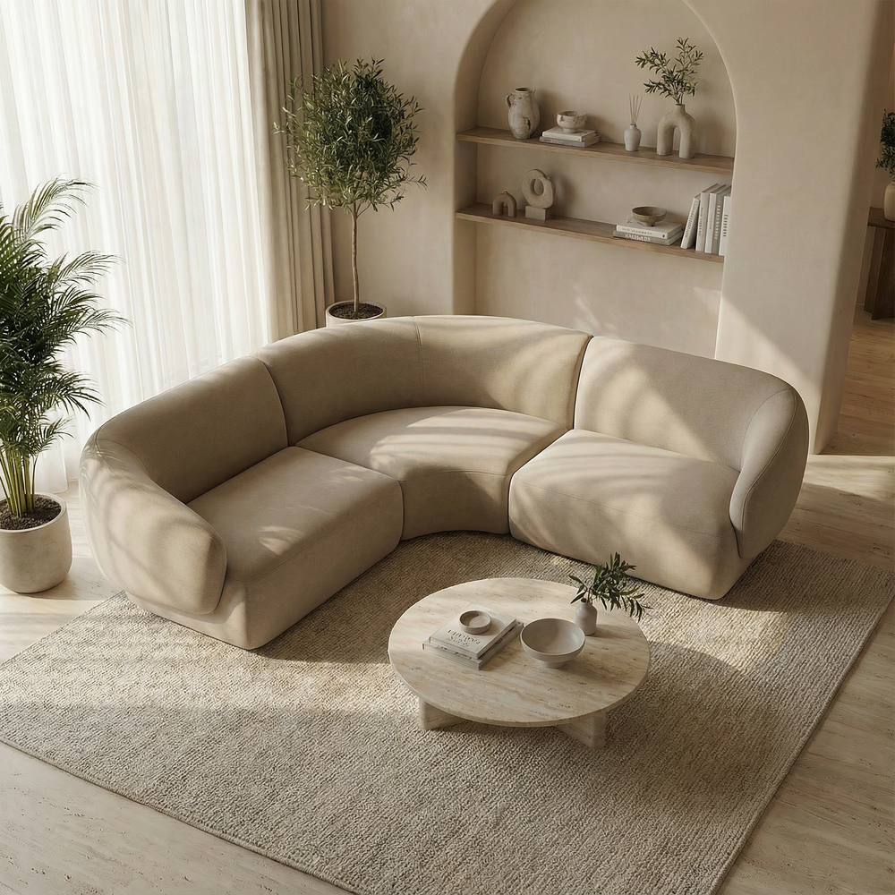 Katherine Curved Sofa