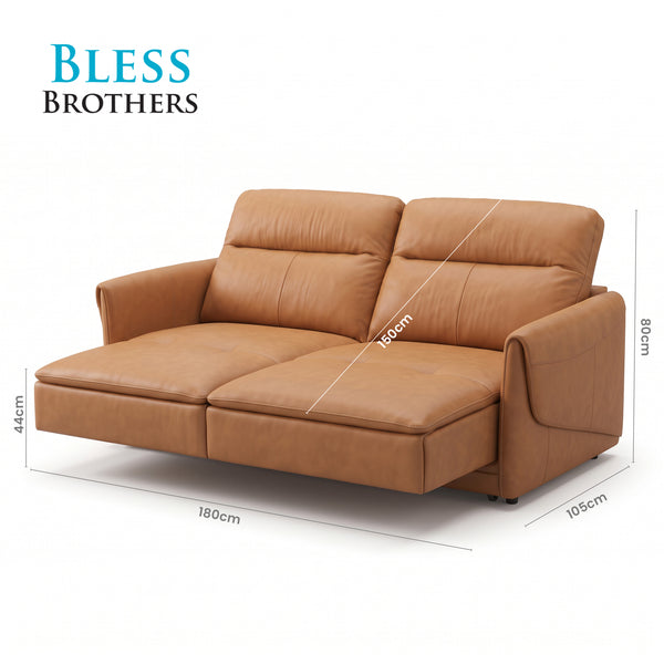 Luma 2 Seater Recliner Sofa