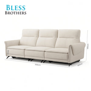 Luma 3 Seater Recliner Sofa