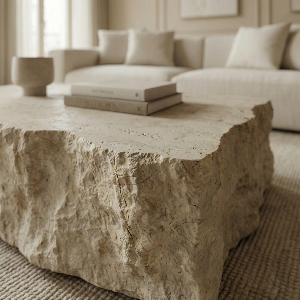 Mactan Stone Coffee Table