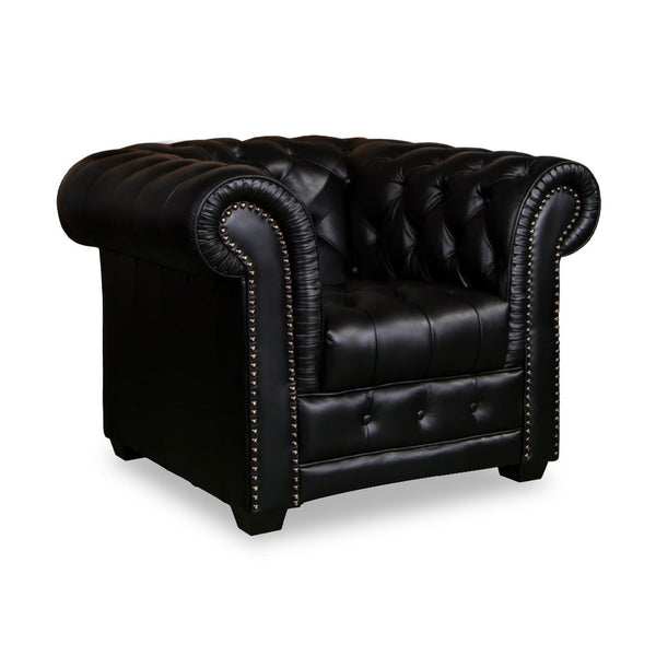 Manchester Chesterfield Leather Armchair