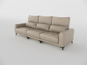 Nathan Compact Recliner Three Seater Sofa