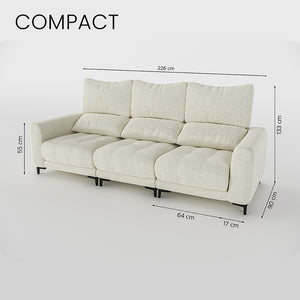Nathan Recliner 3 Seater Sofa