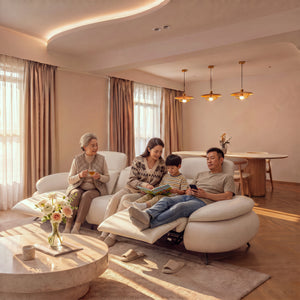 Nora 3 Seater Curved Sofa