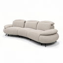 Nora 3 Seater Curved Sofa