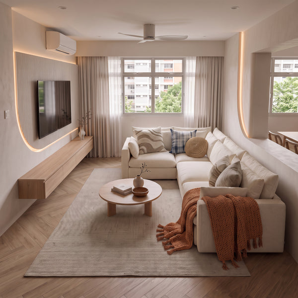 Poppy L Shape Corner Sofa