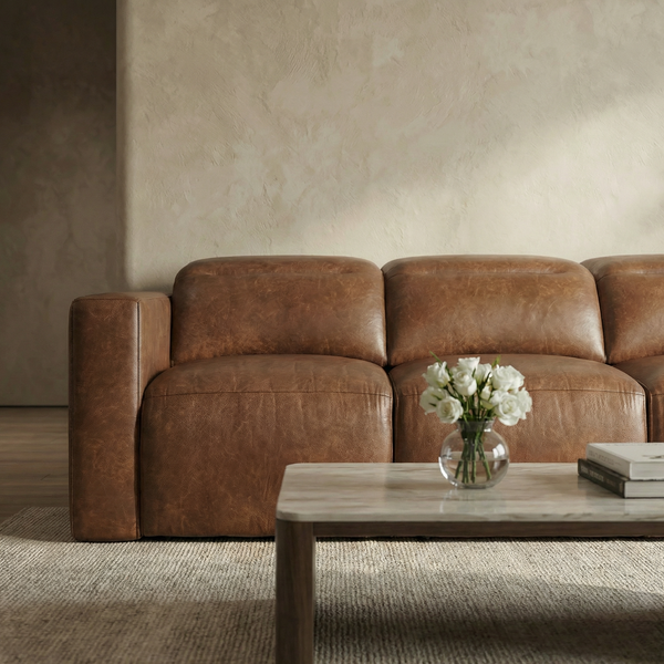 Richard Electric Recliner 4 Seater Sofa