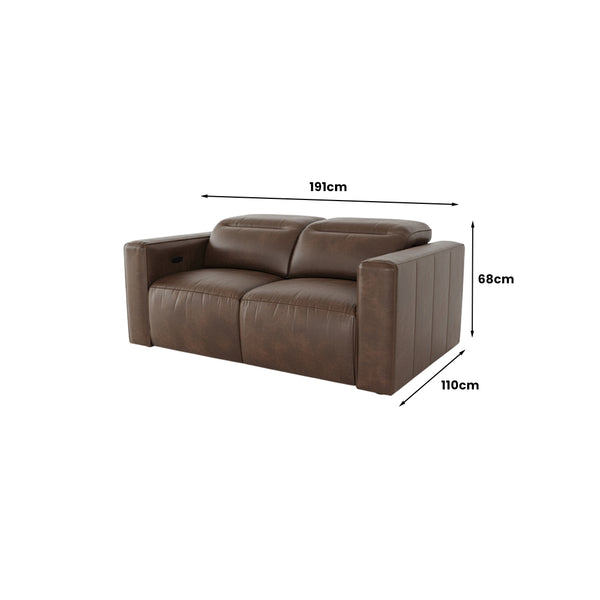 Richard Electric Recliner 2 Seater Sofa