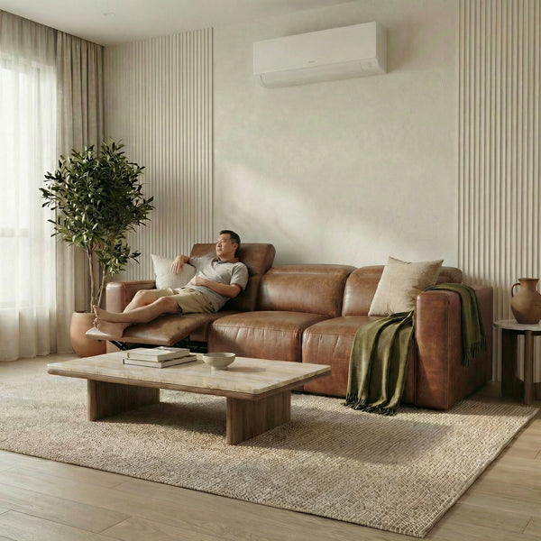 Richard Electric Recliner 3 Seater Sofa