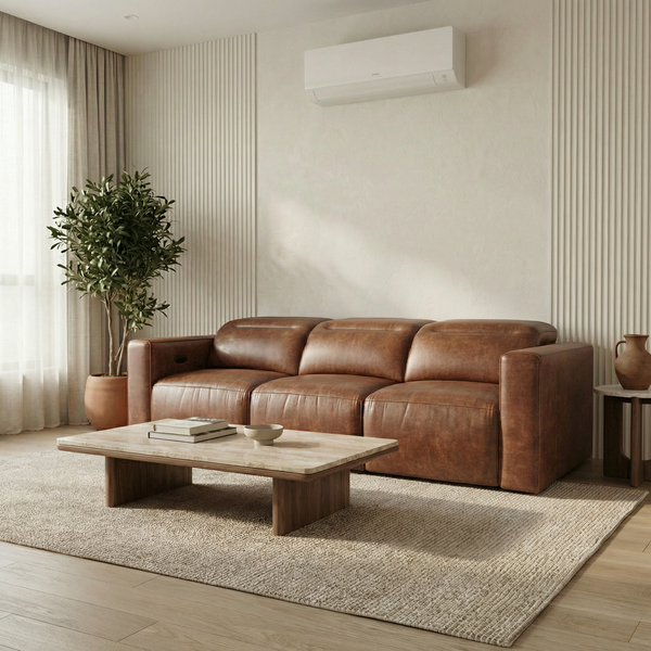 Richard Electric Recliner 3 Seater Sofa