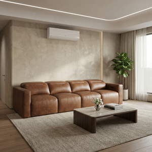 Richard Electric Recliner 4 Seater Sofa