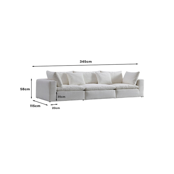 Cloudlet 5 Seater Sofa