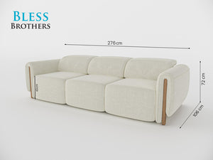 Sansa Recliner 3 Seater Sofa