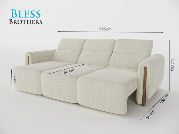 Sansa Recliner 3 Seater Sofa