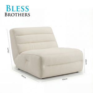 Slouchy Electric Recliner Armchair