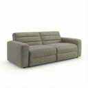 Slouchy Electric Recliner Sofa