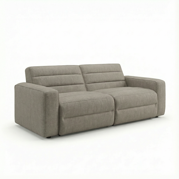 Slouchy Recliner Sofa