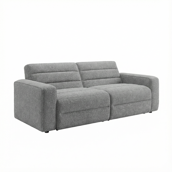 Slouchy Recliner Sofa