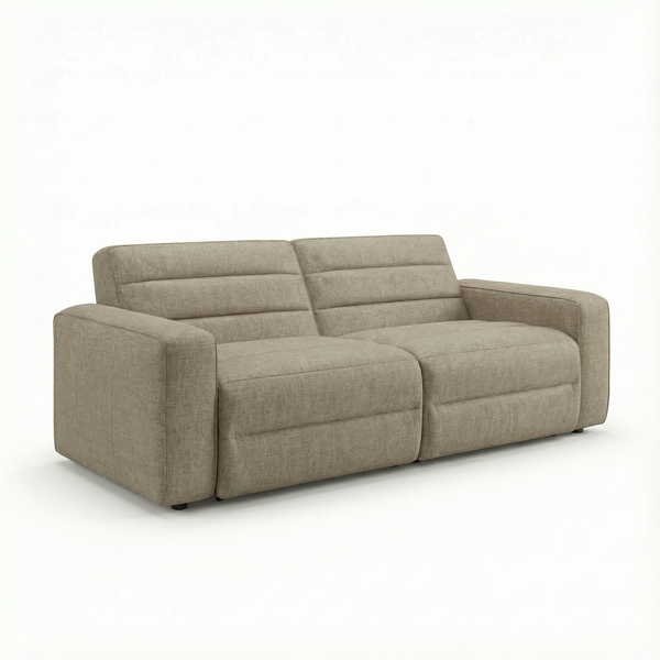 Slouchy Recliner Sofa