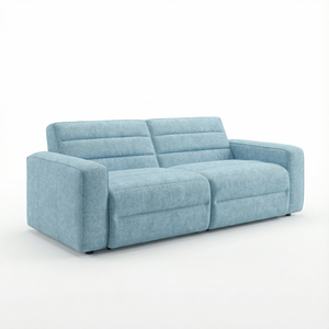 Slouchy Recliner Sofa