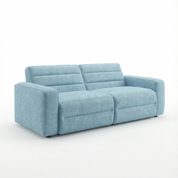 Slouchy Recliner Sofa