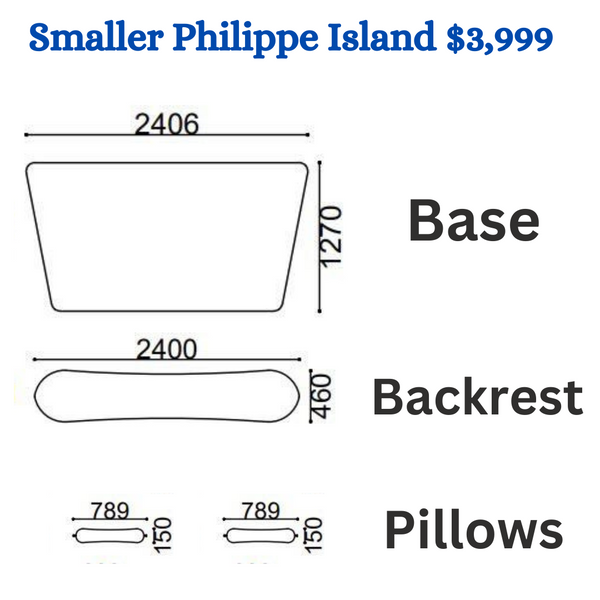 Philippe Island Sofa