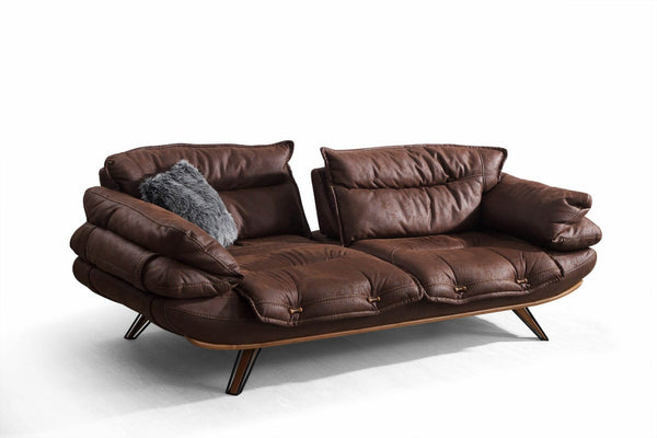 Truffle Three Seater Fabric Sofa & Armchair