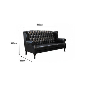 Tuxford Chesterfield 3 Seater Sofa