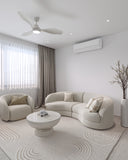 Chloe Curved 3 Seater Sofa