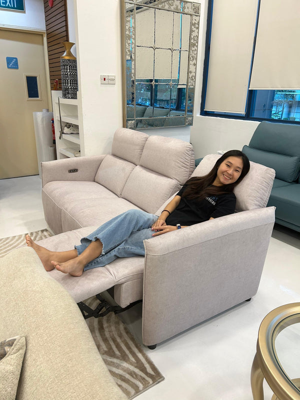 Jacob Electic Recliner Three Seater Sofa