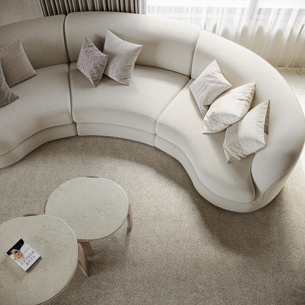 Chloe Curve Three Seater Sofa