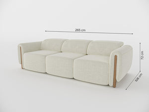 Sansa Recliner Three Seater Sofa