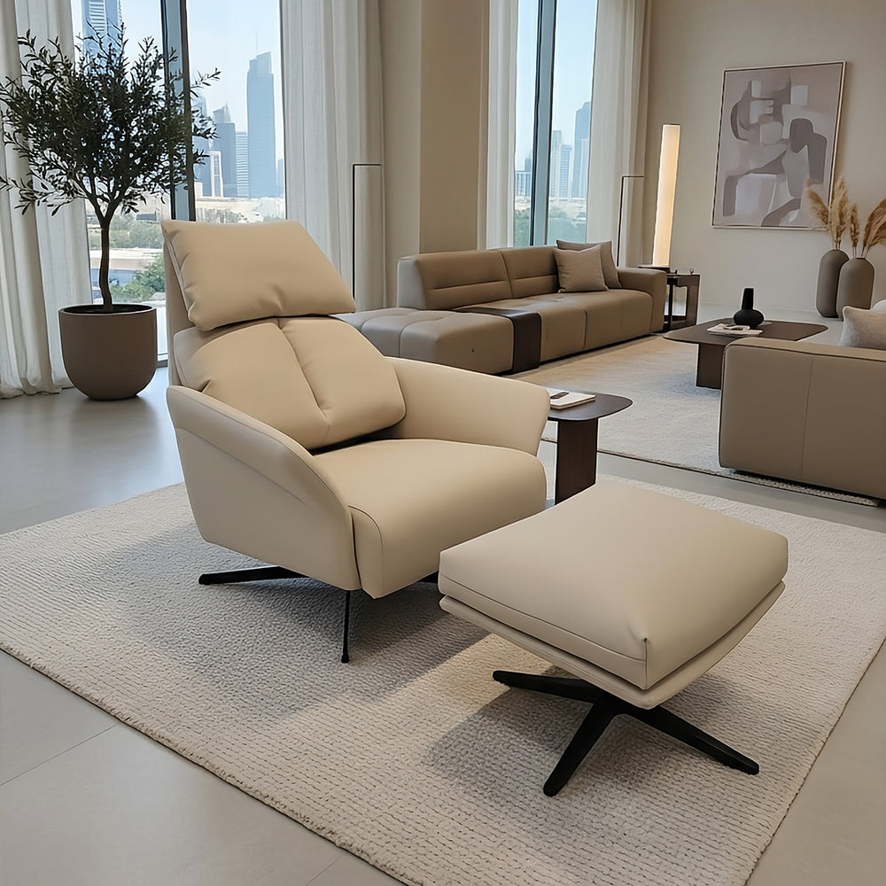 Willow Armchair with Footstool