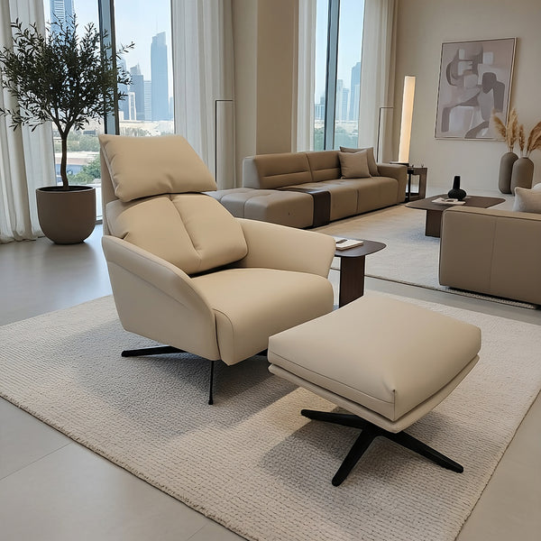 Willow Armchair with Footstool