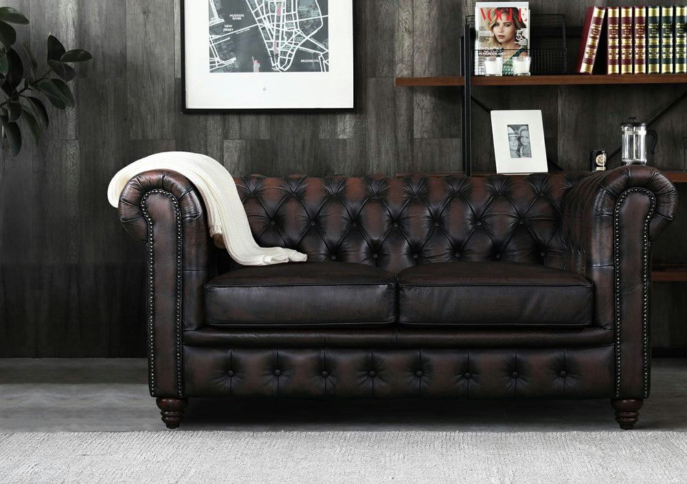 Ashbrooke Two Seater Chesterfield Sofa