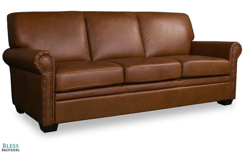 3 seater leather sofa