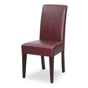 leather parsons dining chairs