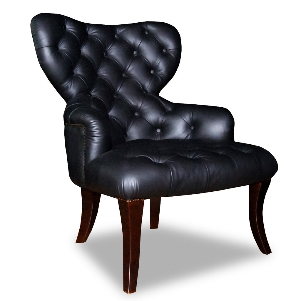 single armchair leather