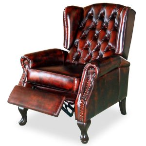 used chesterfield armchair